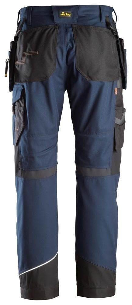 Snickers-6214-RuffWork-Canvas-Holster-Pocket-Work-Trousers-Navy-Blue-Workwear-Nation-Ltd-4792 - Bobobiy