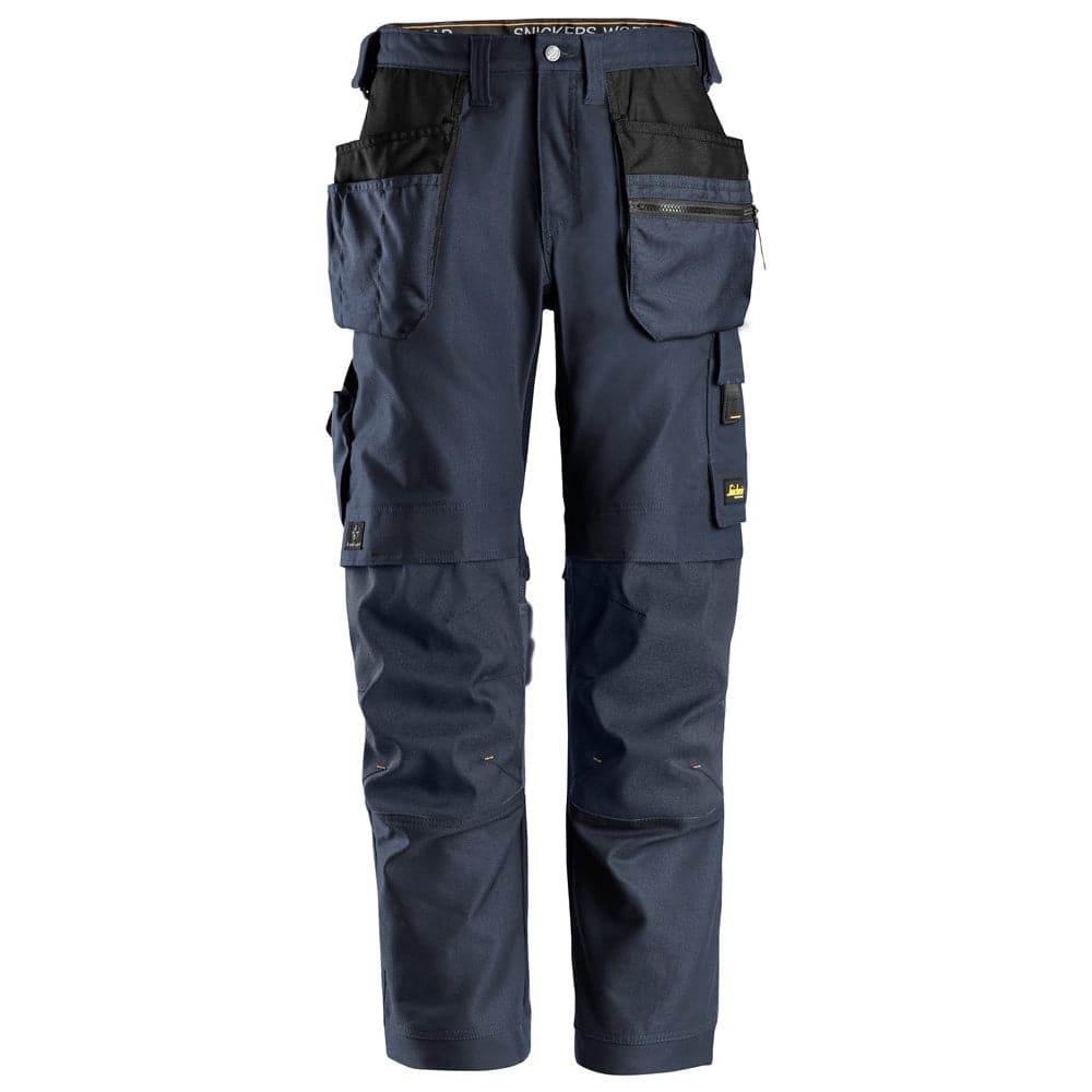 Snickers-6224-AllroundWork-Canvas-Stretch-Work-Trousers-Holster-Pockets-Navy-Workwear-Nation-Ltd-4720 - Bobobiy