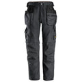 Snickers-6224-AllroundWork-Canvas-Stretch-Work-Trousers-Holster-Pockets-Steel-Grey-Workwear-Nation-Ltd-5024 - Bobobiy
