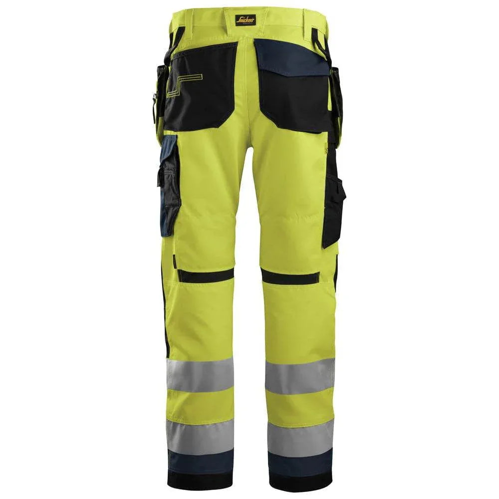 Snickers-6230-AllroundWork-Hi-Vis-Trousers-Holster-Pockets-CL2-Various-Colours-Workwear-Nation-Ltd-7181 - Bobobiy