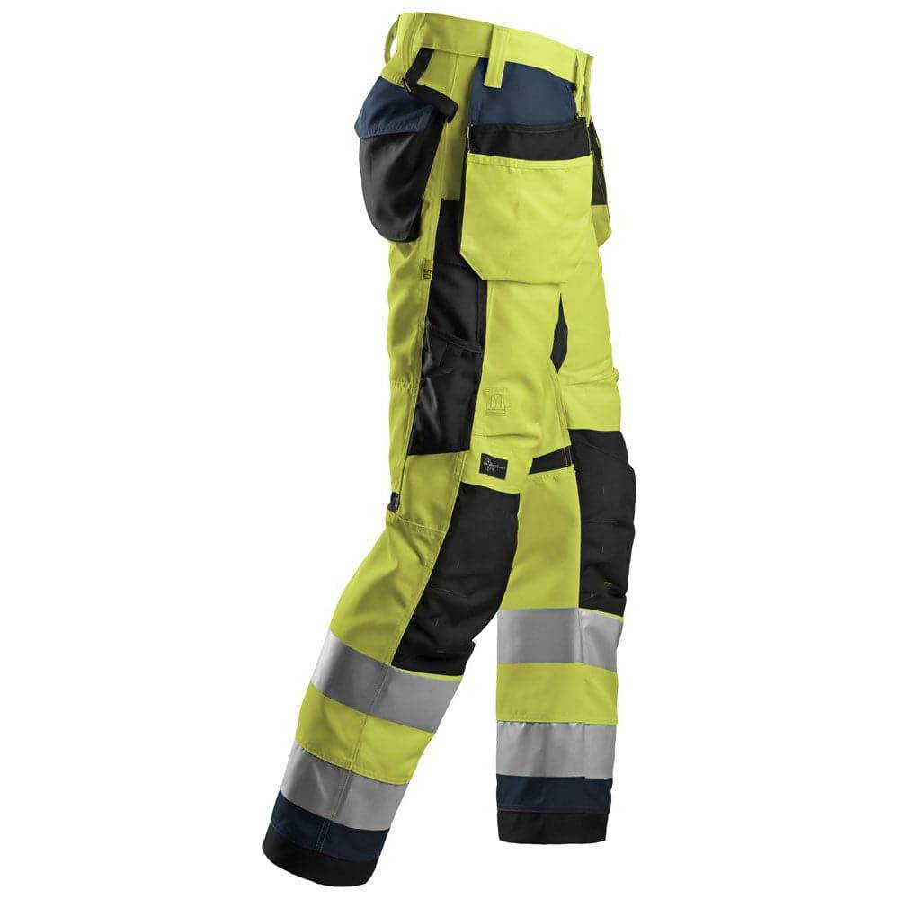 Snickers-6230-AllroundWork-Hi-Vis-Trousers-Holster-Pockets-CL2-Various-Colours-Workwear-Nation-Ltd-7525 - Bobobiy