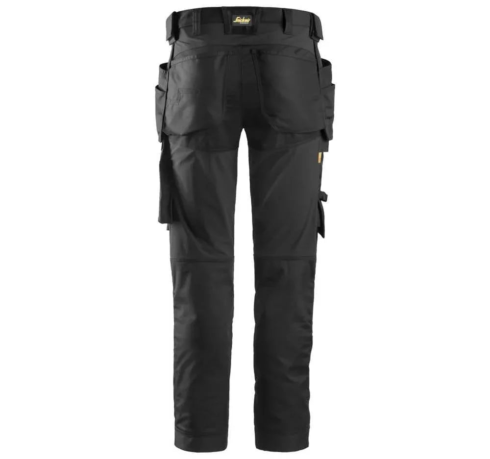 Snickers-6241-AllroundWork-Stretch-Work-Knee-Pad-Trousers-Holster-Pockets-Black-Workwear-Nation-Ltd-5585 - Bobobiy