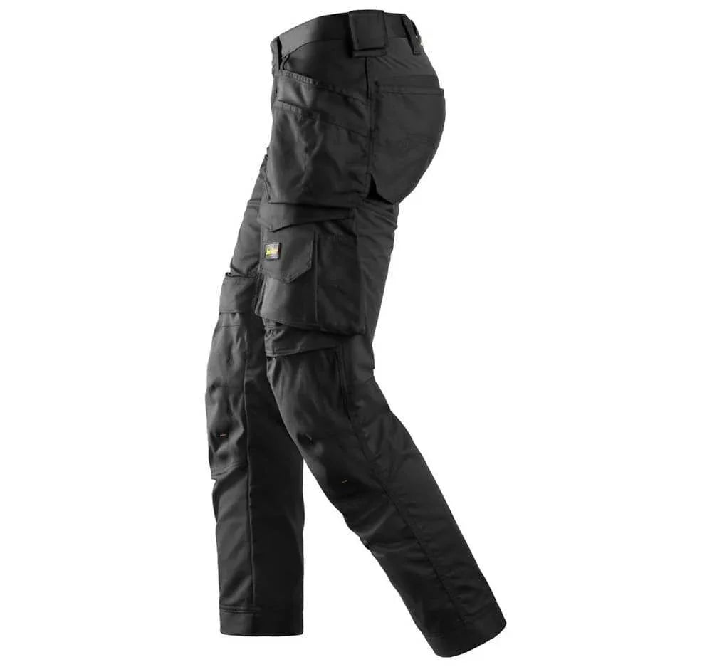 Snickers-6241-AllroundWork-Stretch-Work-Knee-Pad-Trousers-Holster-Pockets-Black-Workwear-Nation-Ltd-9553 - Bobobiy