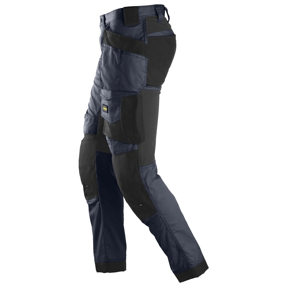 Snickers-6241-AllroundWork-Stretch-Work-Knee-Pad-Trousers-Holster-Pockets-Navy-Blue-Workwear-Nation-Ltd-4150 - Bobobiy