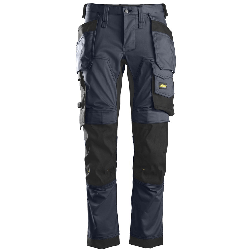 Snickers-6241-AllroundWork-Stretch-Work-Knee-Pad-Trousers-Holster-Pockets-Navy-Blue-Workwear-Nation-Ltd-5540 - Bobobiy