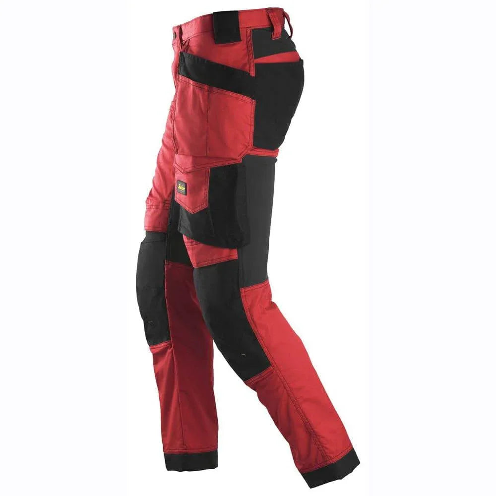 Snickers-6241-AllroundWork-Stretch-Work-Knee-Pad-Trousers-Holster-Pockets-Red-Workwear-Nation-Ltd-9486 - Bobobiy