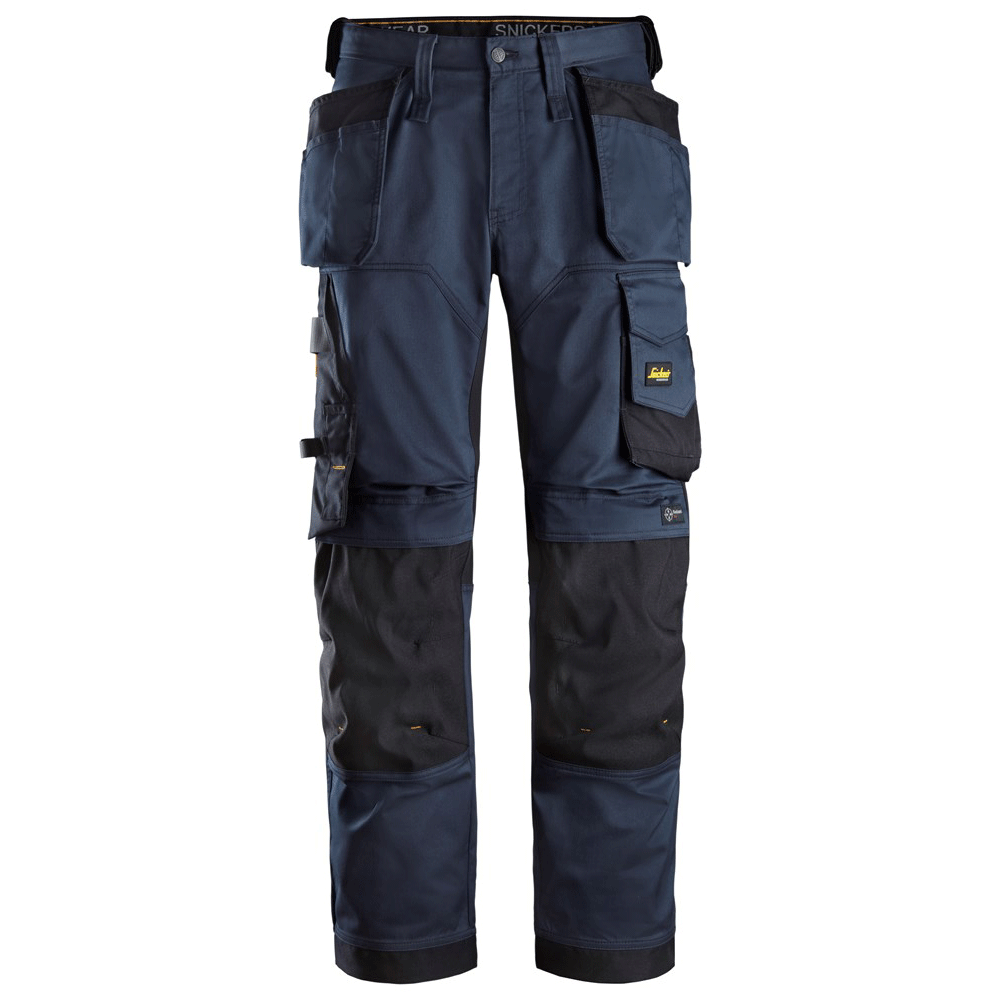 Snickers-6251-AllroundWork-Stretch-Loose-Fit-Holster-Pocket-Work-Trousers-Navy-Blue-Workwear-Nation-Ltd-4875 - Bobobiy