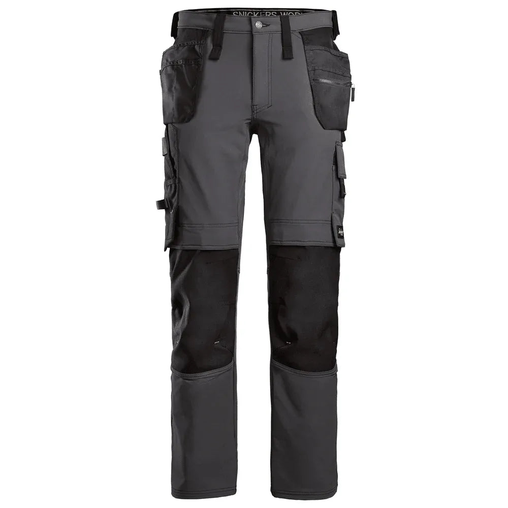 Snickers-6271-AllroundWork-Full-Stretch-Trousers-Holster-Pockets-Steel-Grey-Workwear-Nation-Ltd-2902 - Bobobiy