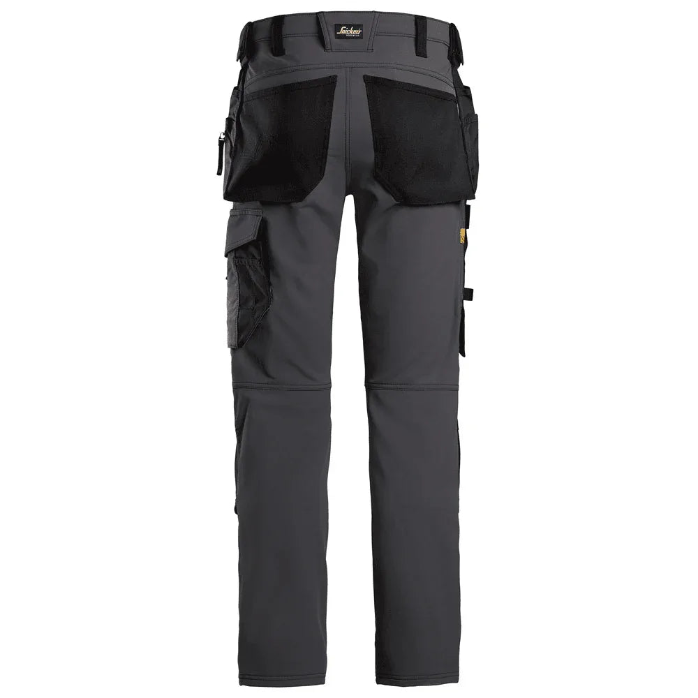 Snickers-6271-AllroundWork-Full-Stretch-Trousers-Holster-Pockets-Steel-Grey-Workwear-Nation-Ltd-404 - Bobobiy