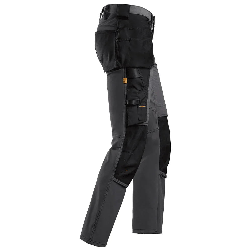 Snickers-6271-AllroundWork-Full-Stretch-Trousers-Holster-Pockets-Steel-Grey-Workwear-Nation-Ltd-4388 - Bobobiy