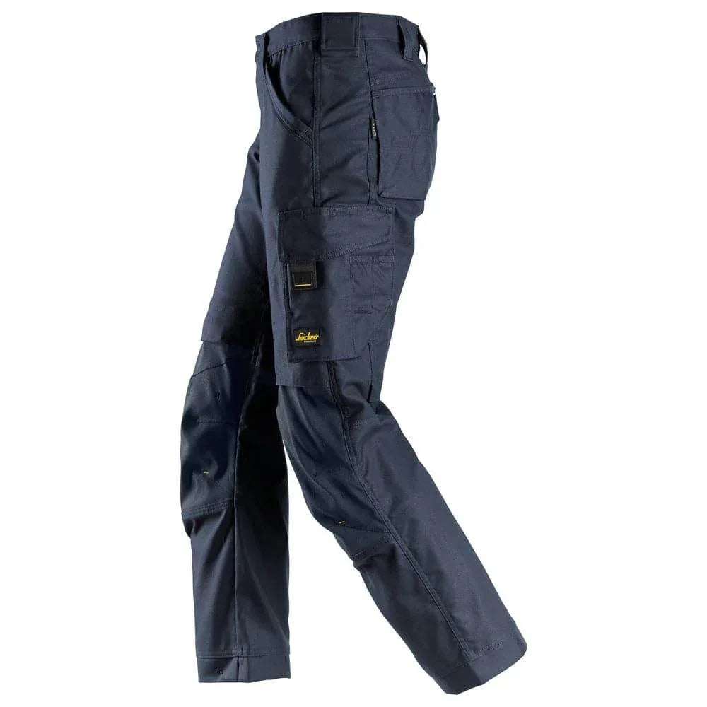 Snickers-6324-AllroundWork-Canvas-Stretch-Work-Trousers-Navy-Blue-Workwear-Nation-Ltd-7636 - Bobobiy