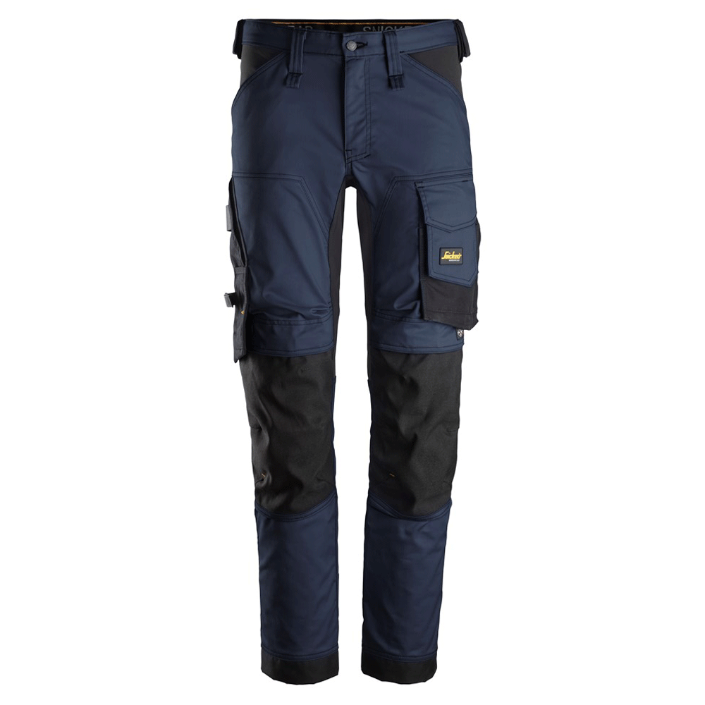 Snickers-6341-AllroundWork-Stretch-Kneepad-Trousers-Navy-Blue-Workwear-Nation-Ltd-6529 - Bobobiy