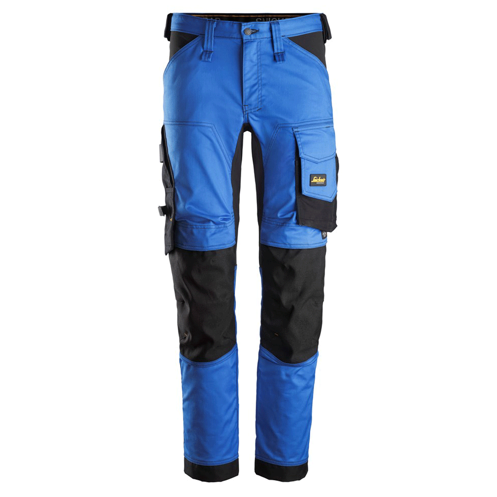 Snickers-6341-AllroundWork-Stretch-Kneepad-Trousers-True-Blue-Workwear-Nation-Ltd-3997 - Bobobiy