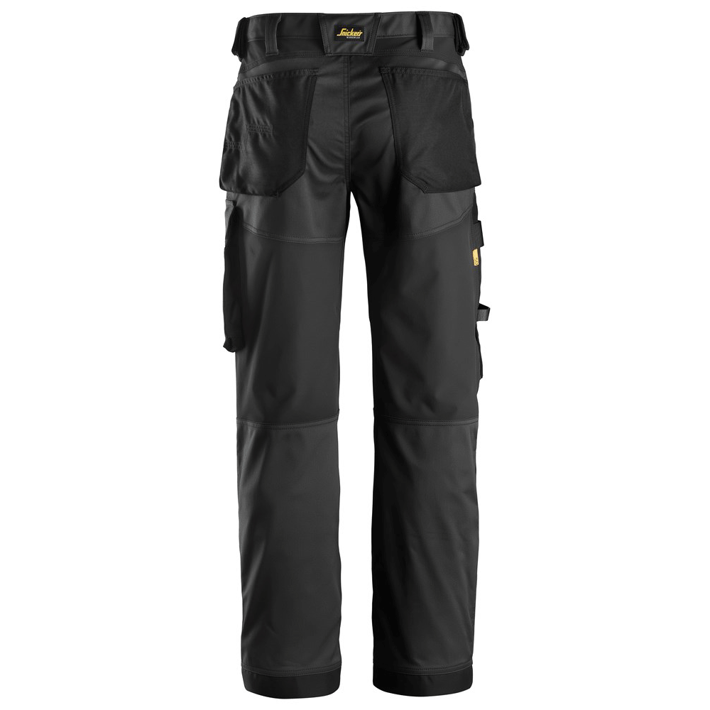 Snickers-6351-AllroundWork-Stretch-Loose-Fit-Work-Trousers-Black-Workwear-Nation-Ltd-4173 - Bobobiy