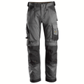 Snickers-6351-AllroundWork-Stretch-Loose-Fit-Work-Trousers-Steel-Grey-Workwear-Nation-Ltd-2448 - Bobobiy