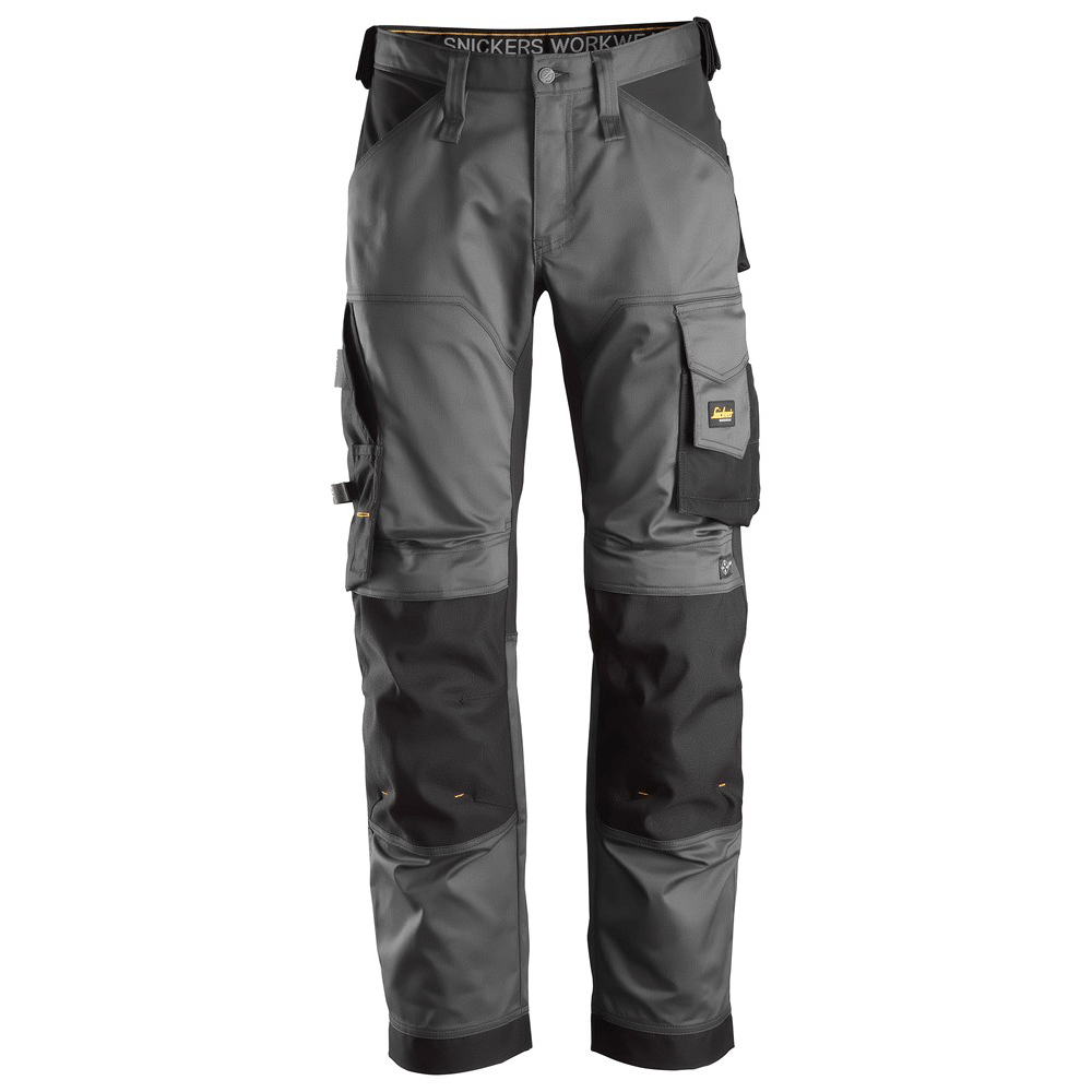 Snickers-6351-AllroundWork-Stretch-Loose-Fit-Work-Trousers-Steel-Grey-Workwear-Nation-Ltd-2448 - Bobobiy