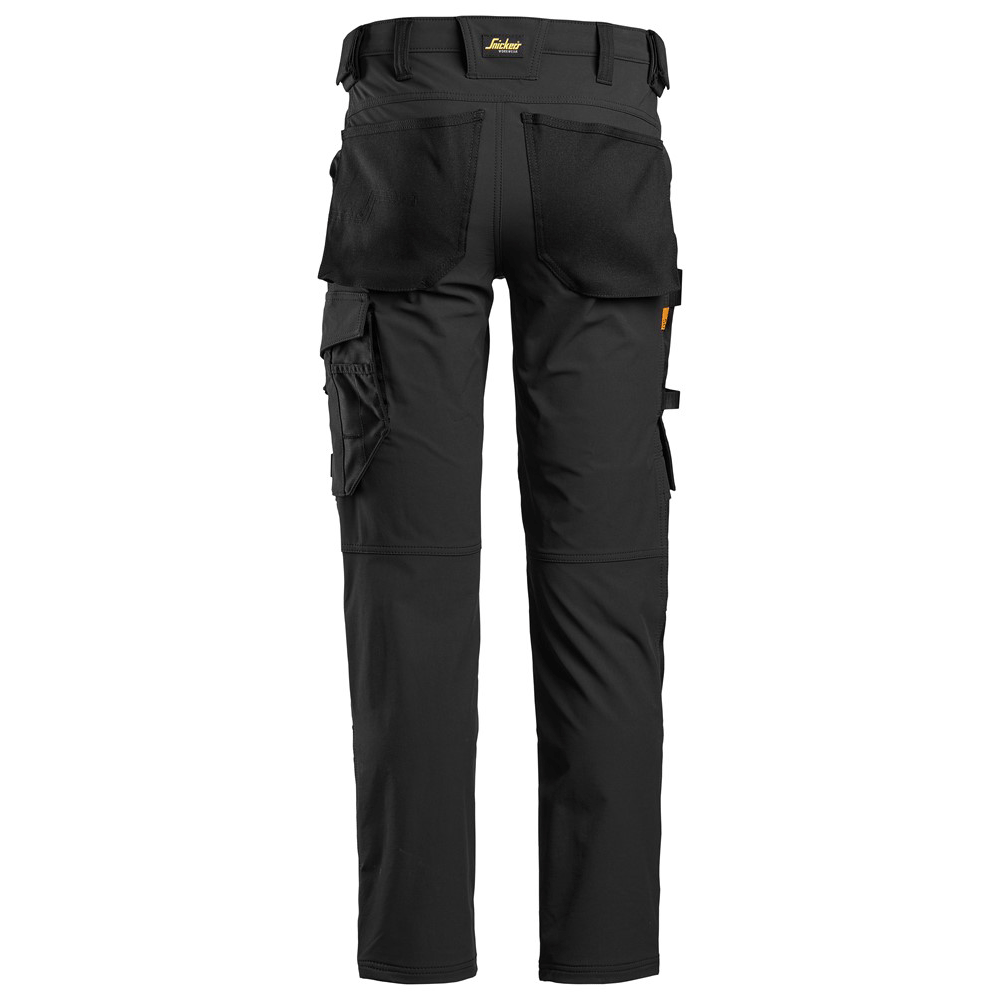 Snickers-6371-AllroundWork-Full-Stretch-Kneepad-Trouser-Black-Workwear-Nation-Ltd-7928 - Bobobiy