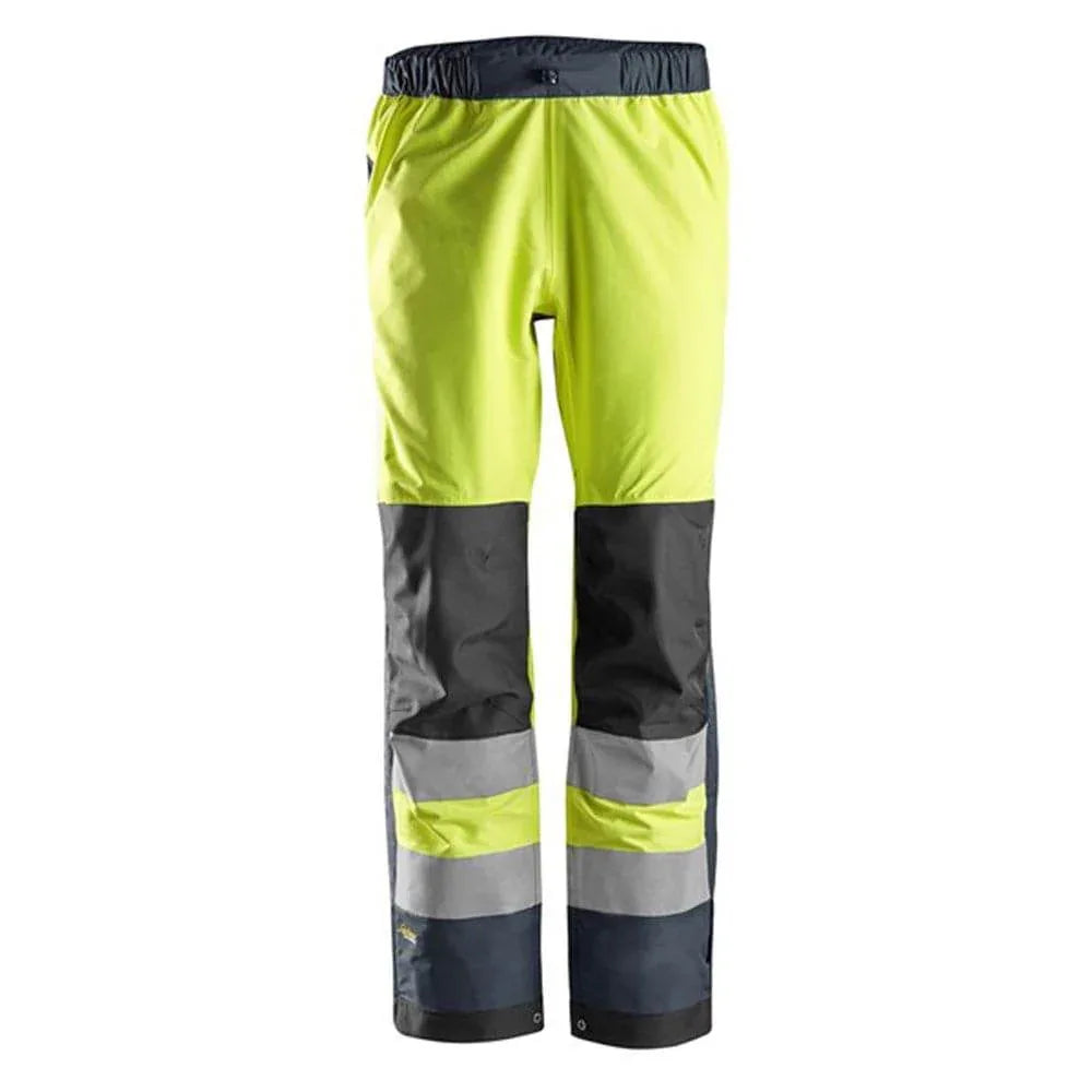 Snickers-6530-AllroundWork-Hi-Vis-WP-Shell-Trousers-CL2-Various-Colours-Workwear-Nation-Ltd-502 - Bobobiy