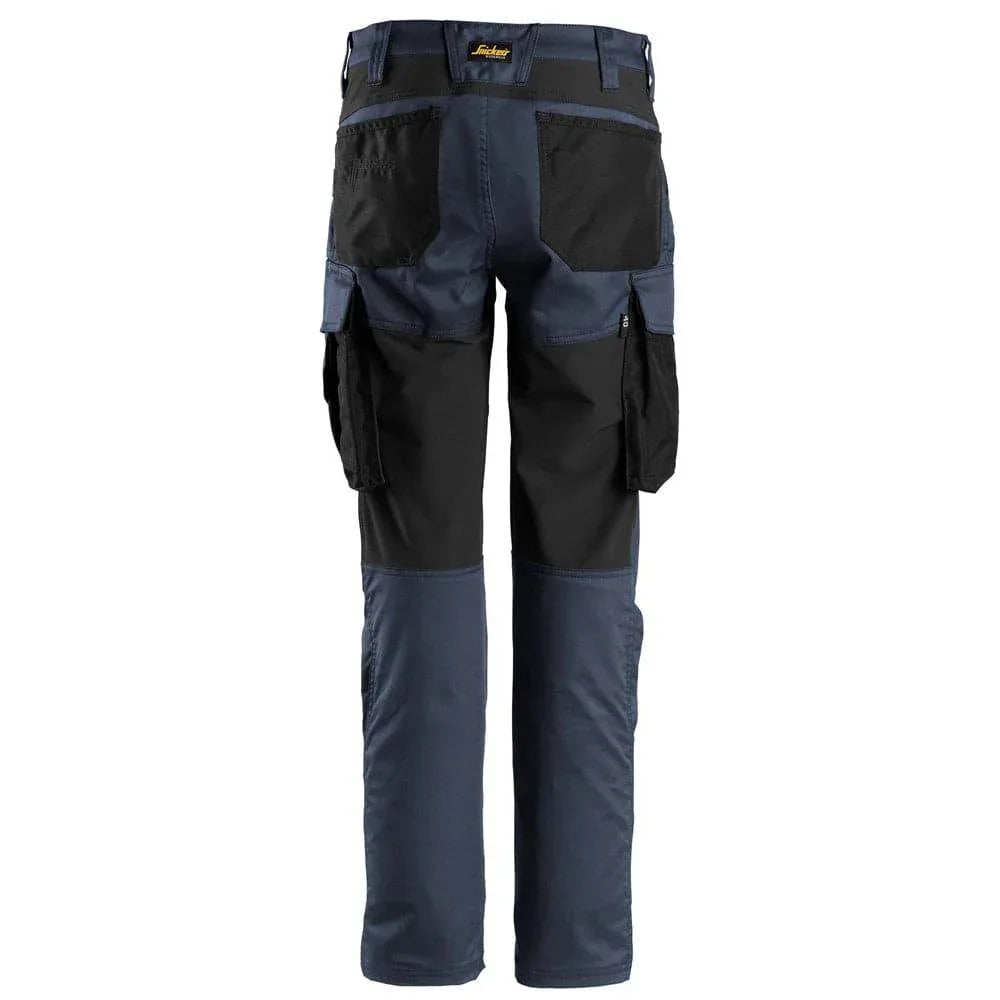 Snickers-6703-AllroundWork-Women-s-Stretch-Trousers-without-Knee-Pockets-Workwear-Nation-Ltd-6011 - Bobobiy