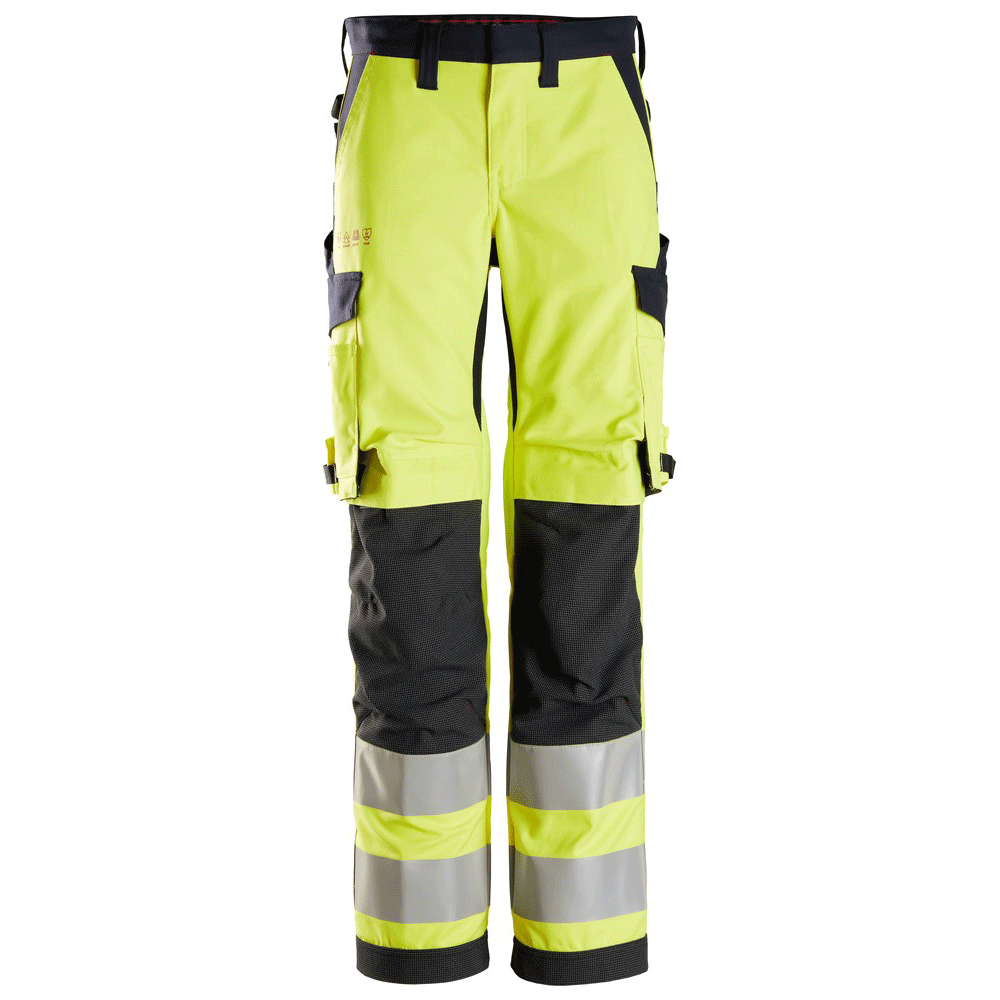 Snickers-6760-ProtecWork-Flame-Retardant-Womens-Hi-Vis-Trouser-Class-2-Workwear-Nation-Ltd-5177 - Bobobiy