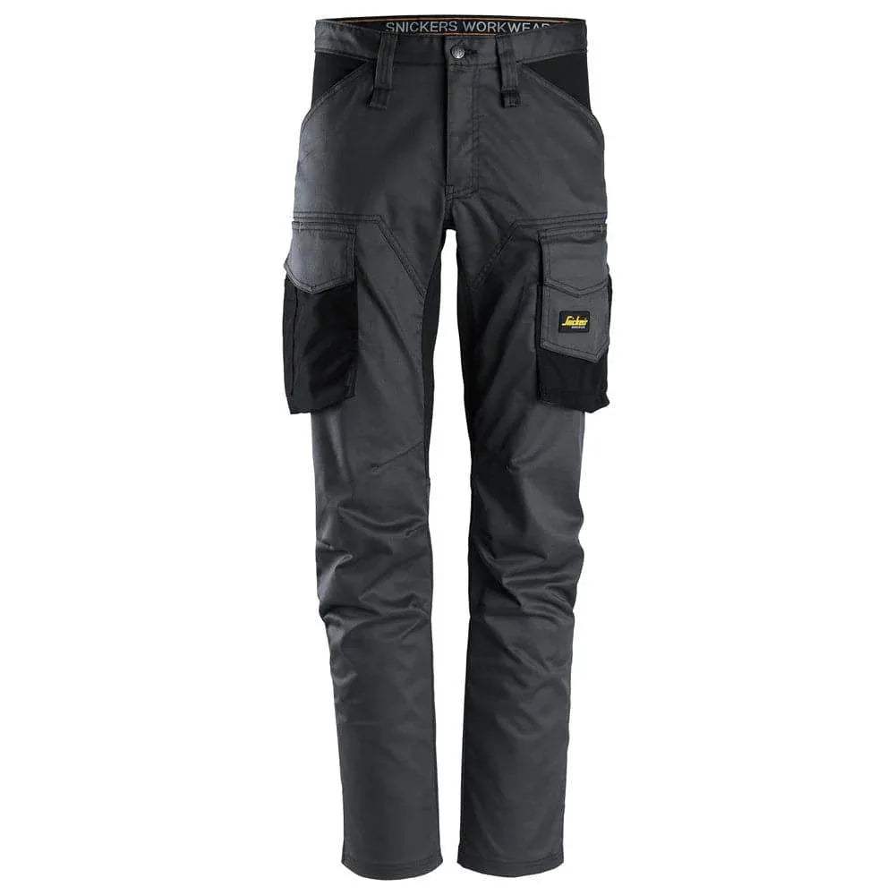 Snickers 6803 AllroundWork, Stretch Trousers without Knee Pockets Stee ...