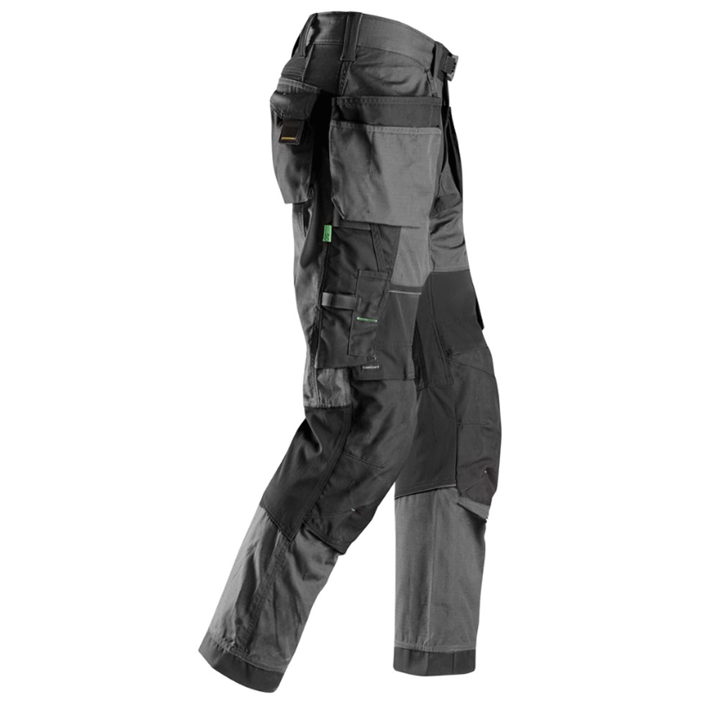 Snickers-6902-FlexiWork-Kneepad-Holster-Pocket-Work-Trousers-Steel-Grey-Workwear-Nation-Ltd-6340 - Bobobiy
