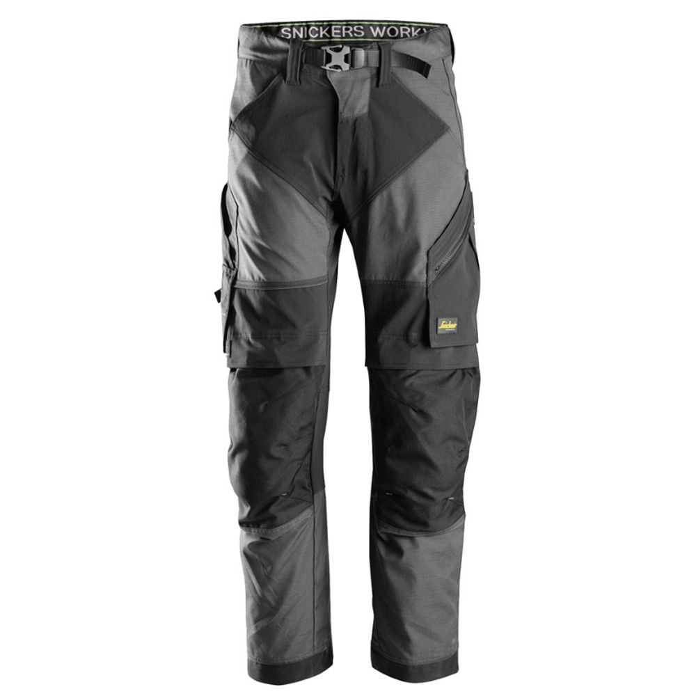 Snickers-6903-FlexiWork-Stretch-Kneepad-Work-Trousers-Steel-Grey-Workwear-Nation-Ltd-50 - Bobobiy