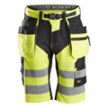 Snickers-6933-FlexiWork-Hi-Vis-Holster-Pocket-Shorts-Class-1-Workwear-Nation-Ltd-9801 - Bobobiy