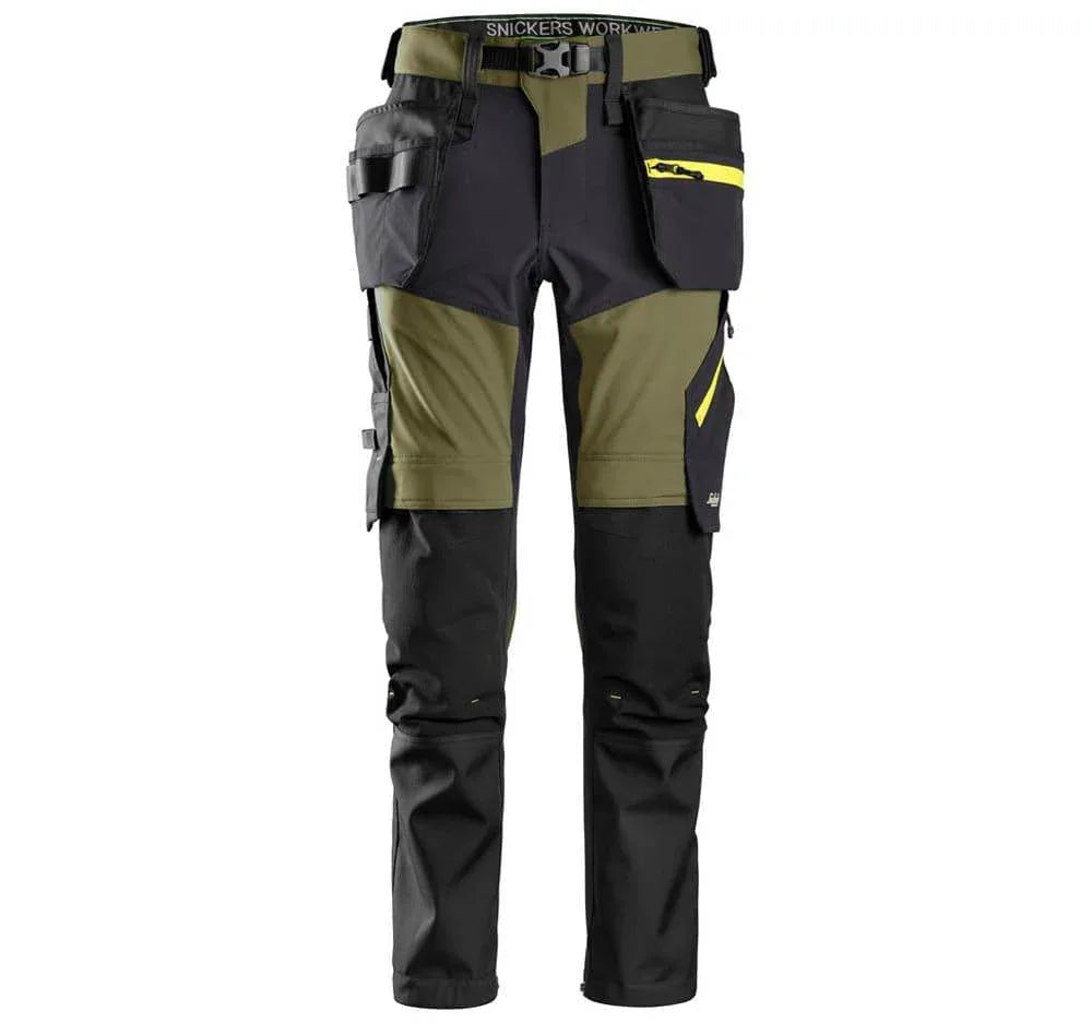 Snickers-6940-FlexiWork-Stretch-Work-Knee-Pad-Holster-Pocket-Trousers-Various-Colours-Workwear-Nation-Ltd-1342 - Bobobiy