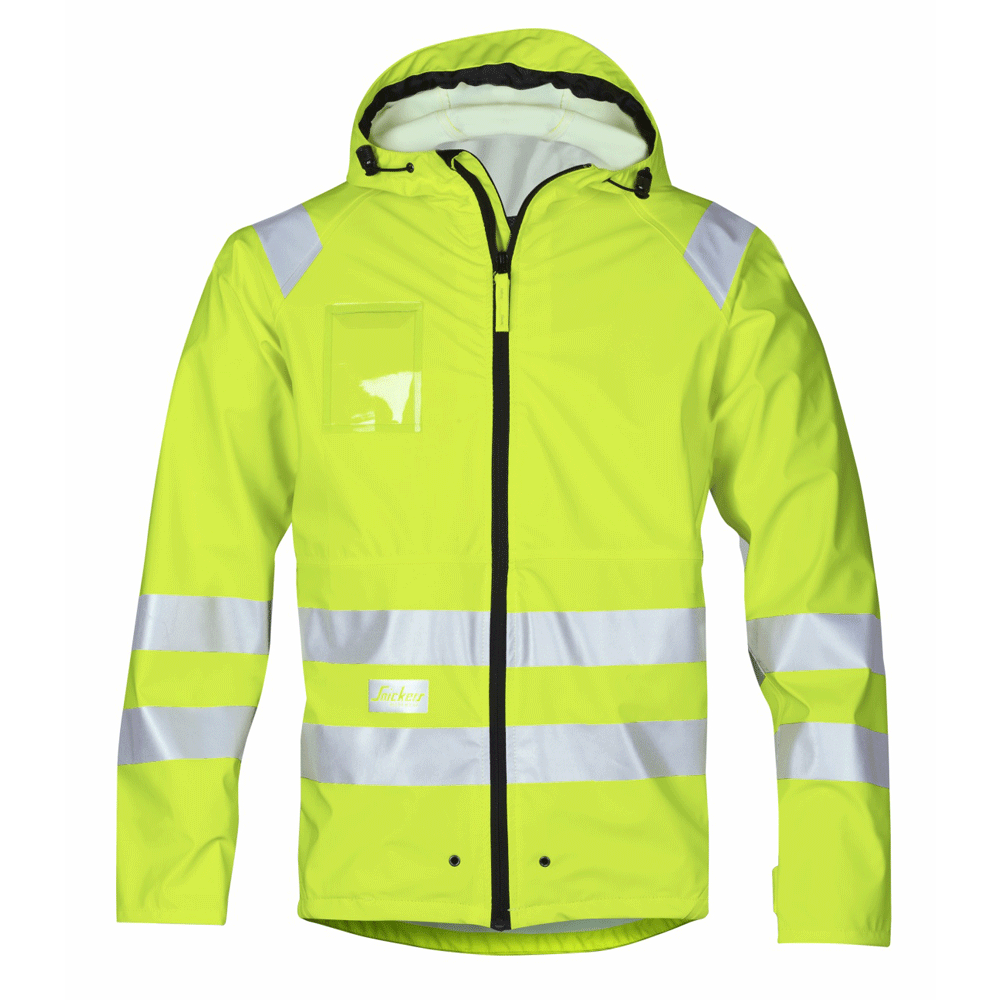 Snickers-8233-Hi-Vis-PU-Rain-Jacket-Class-3-Various-Colours-Workwear-Nation-Ltd-501 - Bobobiy