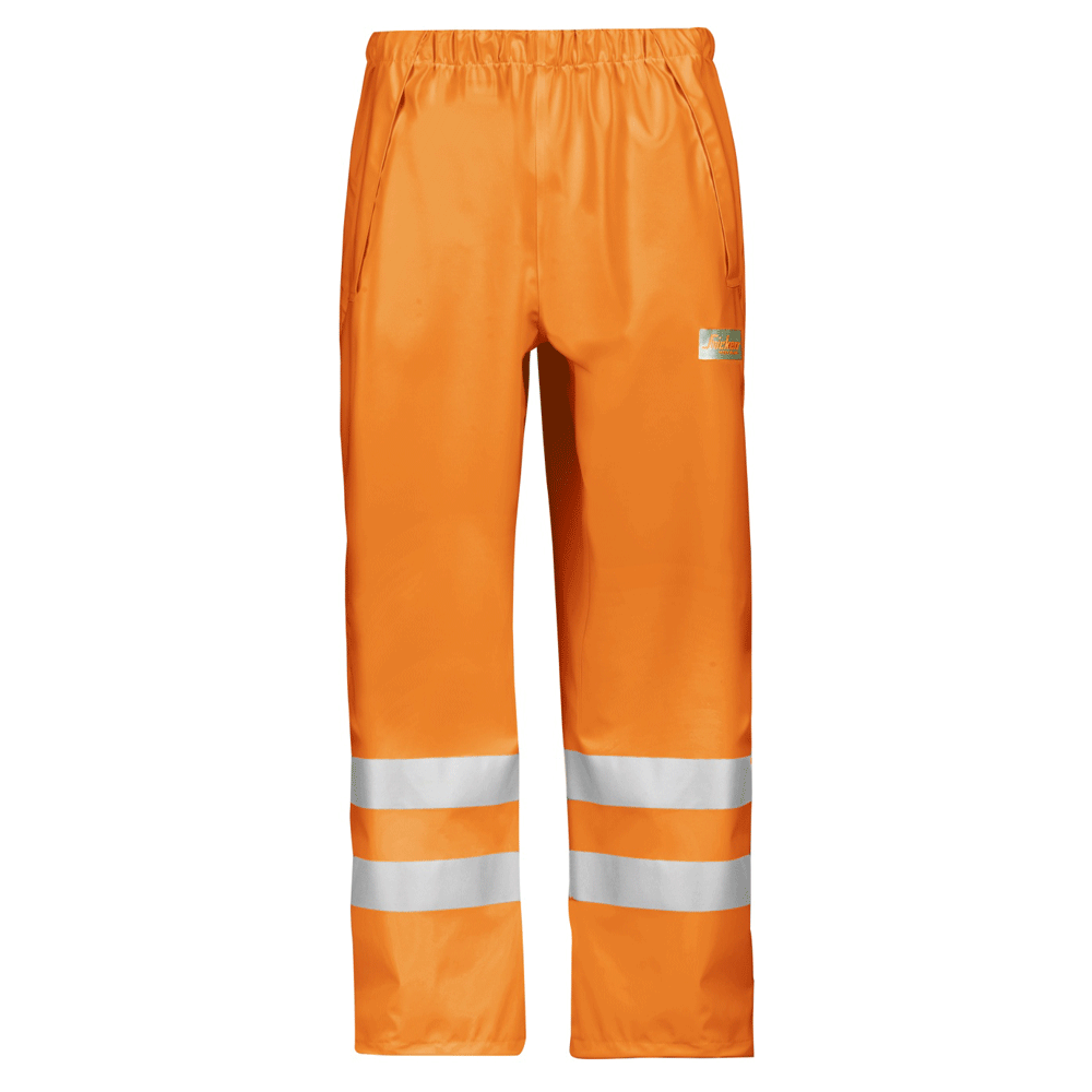 Snickers-8243-Hi-Vis-PU-Rain-Trousers-Class-2-Various-Colours-Workwear-Nation-Ltd-1922 - Bobobiy