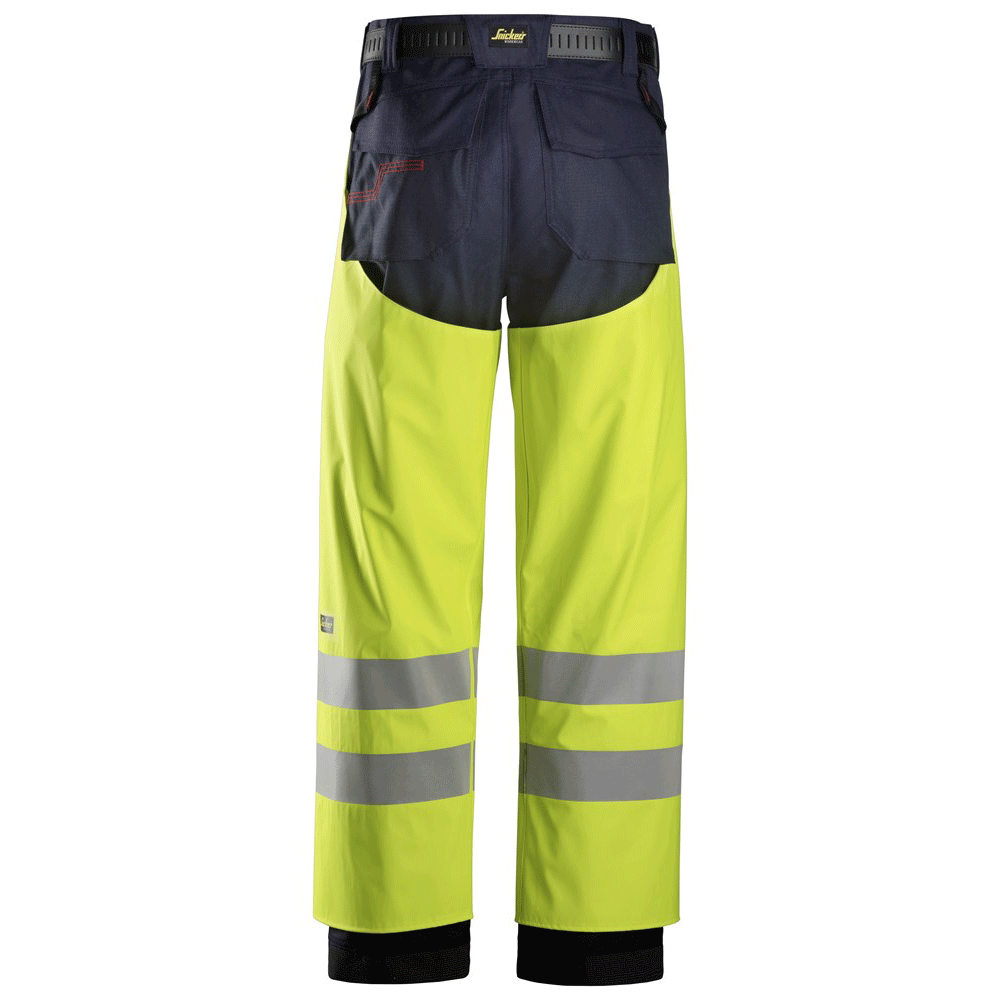 Snickers-8269-ProtecWork-Flame-Retardant-PU-Hi-Vis-Rain-Chaps-Class-2-Workwear-Nation-Ltd-8148 - Bobobiy