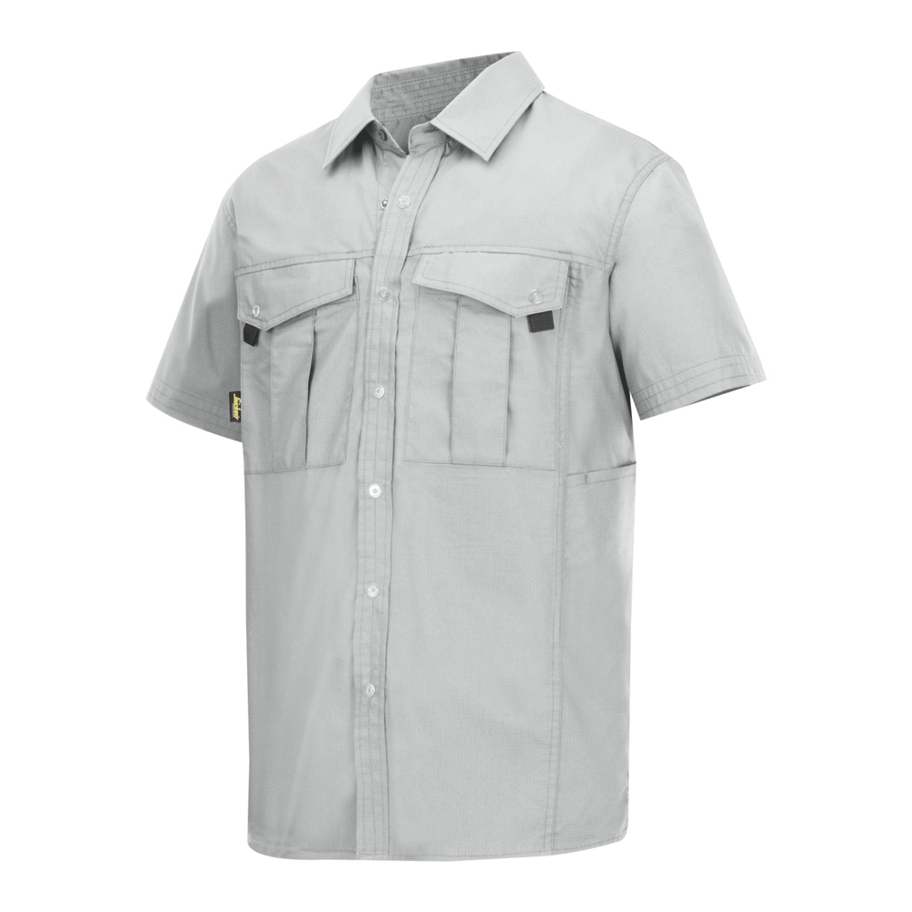 Snickers-8506-Rip-Stop-Short-Sleeve-Shirt-Various-Colours-Workwear-Nation-Ltd-9638 - Bobobiy