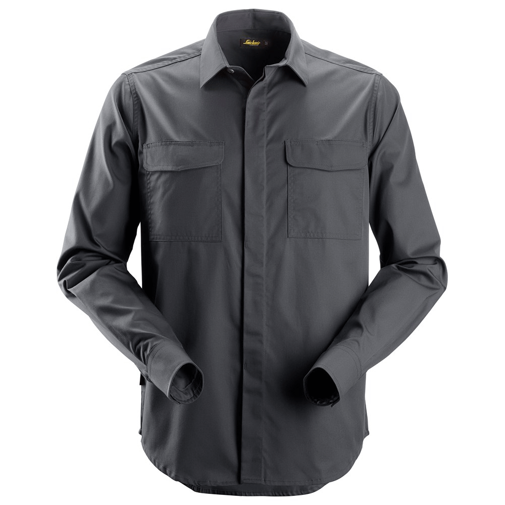 Snickers-8510-Service-Long-Sleeve-Shirt-Various-Colours-Workwear-Nation-Ltd-5465 - Bobobiy