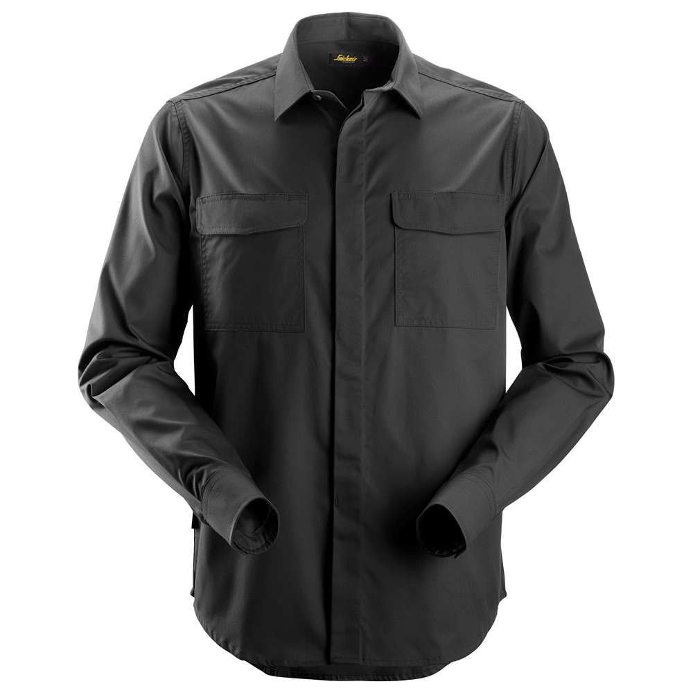 Snickers-8510-Service-Long-Sleeve-Shirt-Various-Colours-Workwear-Nation-Ltd-9776 - Bobobiy