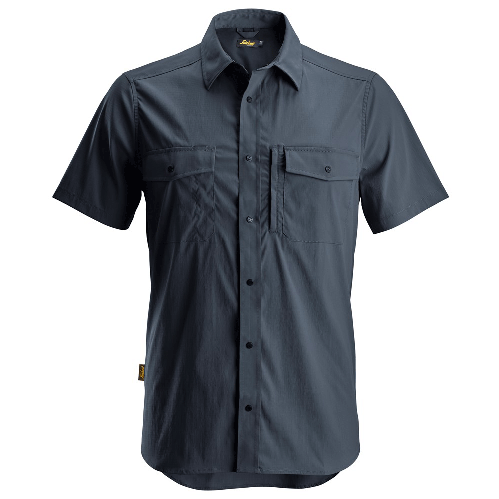 Snickers-8520-LiteWork-Wicking-Short-Sleeve-Shirt-Various-Colours-Workwear-Nation-Ltd-9996 - Bobobiy