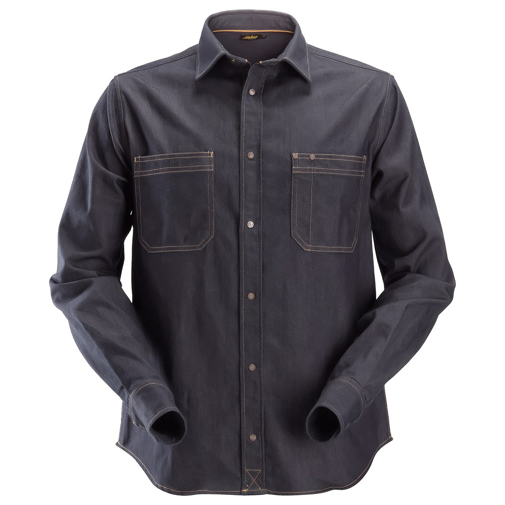 Snickers-8555-AllroundWork-Denim-Work-Shirt-Workwear-Nation-Ltd-7827 - Bobobiy