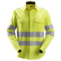 Snickers-8565-ProtecWork-Anti-Static-Flame-Retardant-Hi-Vis-Shirt-Class-3-Workwear-Nation-Ltd-7029 - Bobobiy