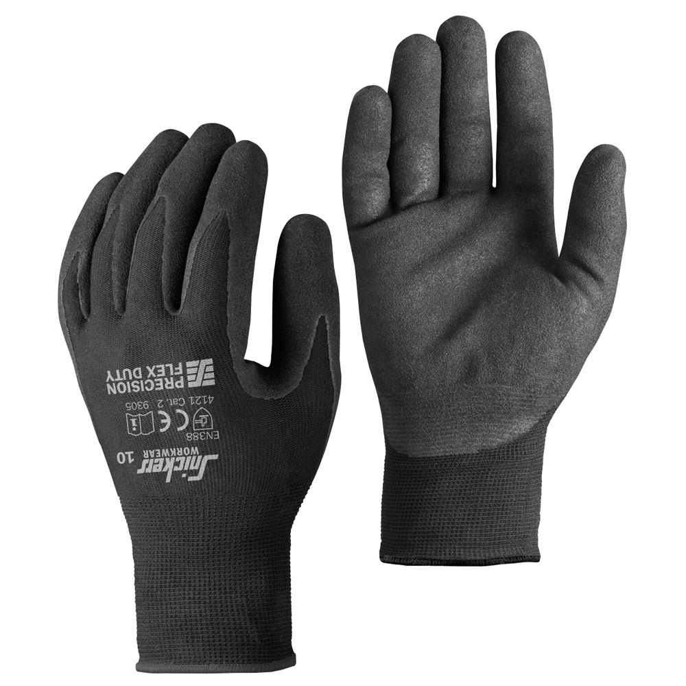 Snickers-9305-Precision-Flex-Duty-Gloves-Workwear-Nation-Ltd-2659 - Bobobiy