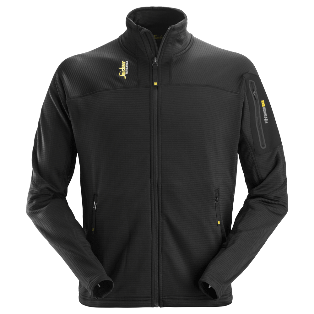 Snickers-9438-Body-Mapping-Micro-Fleece-Jacket-Various-Colours-Workwear-Nation-Ltd-9385 - Bobobiy