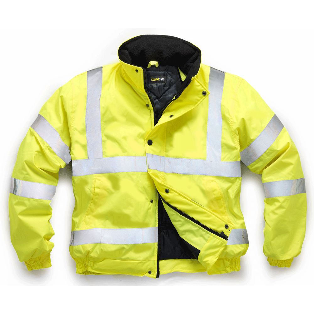Standsafe HV002 Hi Vis Bomber Jacket Various Colours