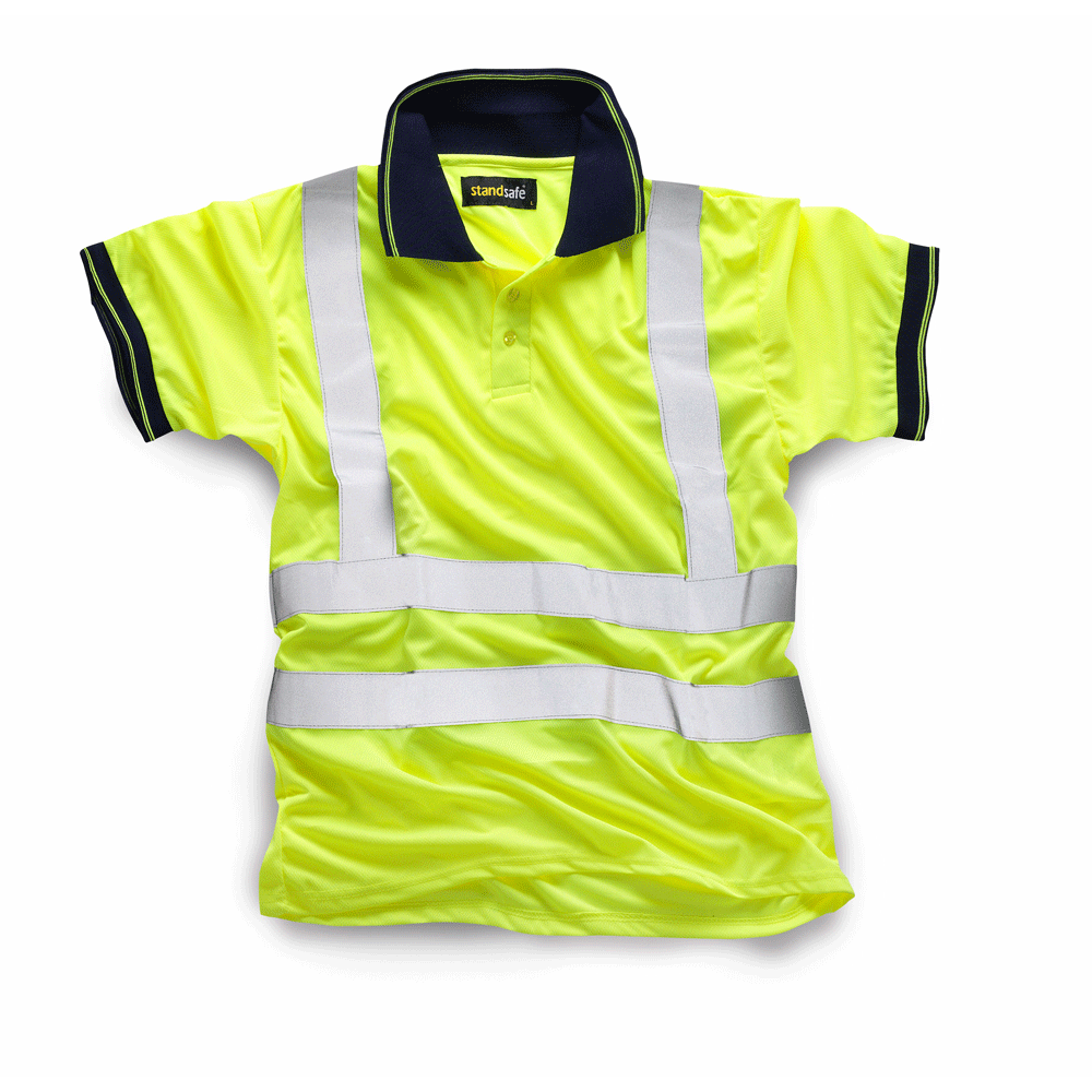 Standsafe HV004 Hi Vis Polo T-Shirt Various Colours