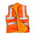 Standsafe HV010 Hi Vis Reversible Bodywarmer Various Colours