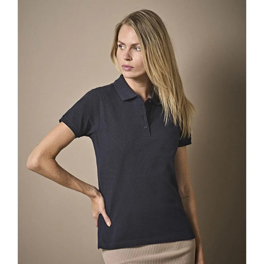 Tee Jays 1401 Ladies Heavy Cotton Pique Polo Shirt - Bobobiy