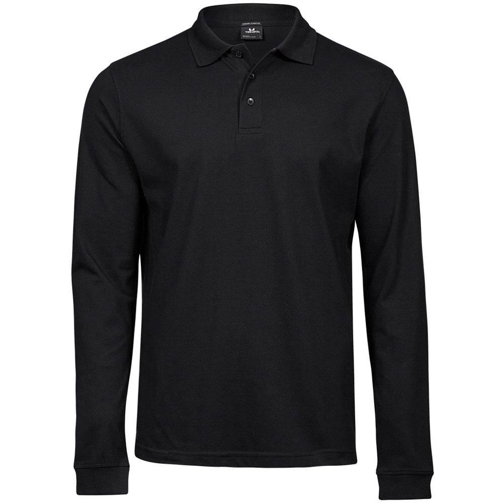Tee Jays 1406 Luxury Stretch Long Sleeve Polo Shirt - Bobobiy