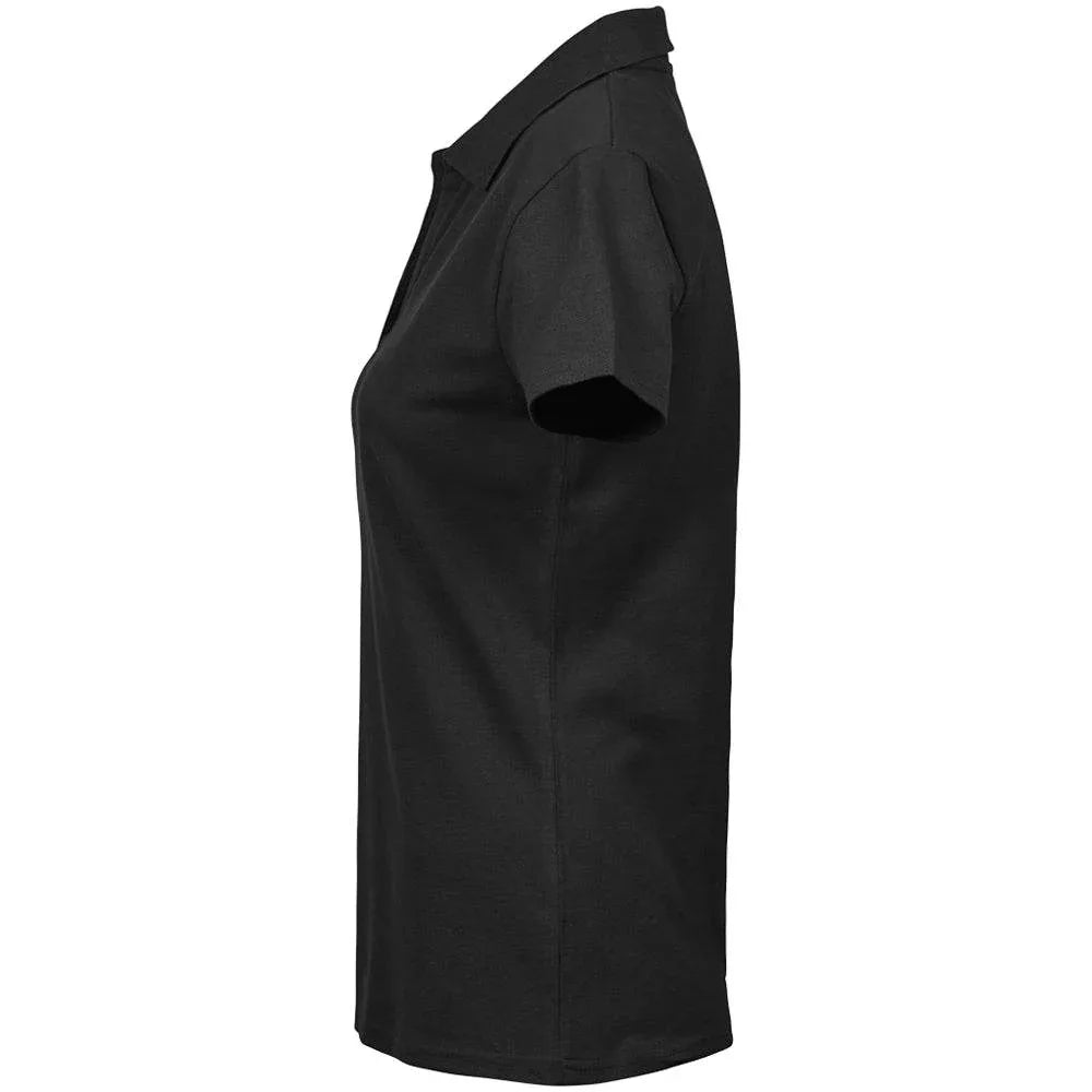 Tee Jays 1409 Ladies Luxury Stretch V Neck Polo Shirt - Bobobiy