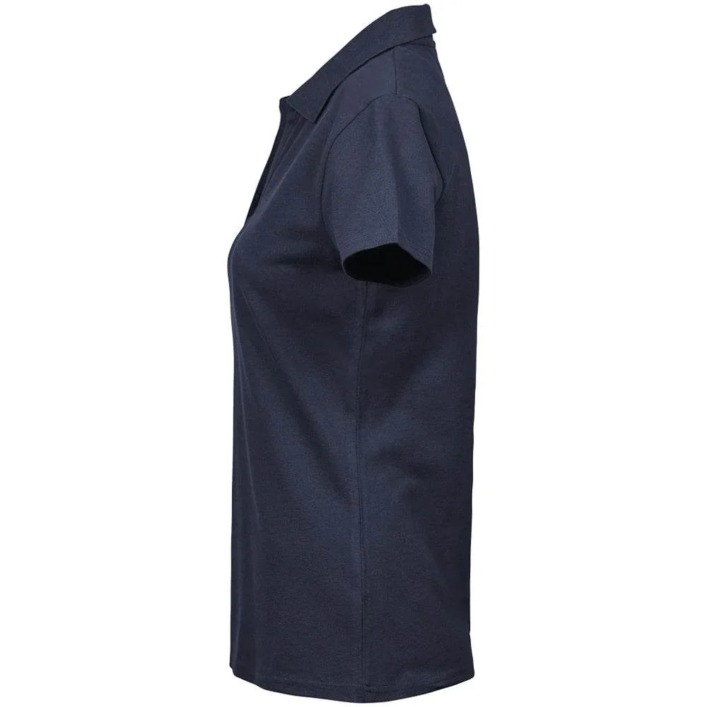 Tee Jays 1409 Ladies Luxury Stretch V Neck Polo Shirt - Bobobiy