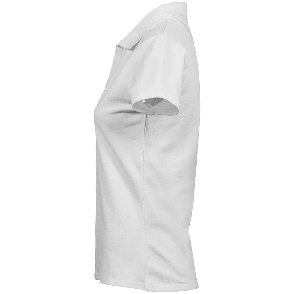 Tee Jays 1409 Ladies Luxury Stretch V Neck Polo Shirt - Bobobiy