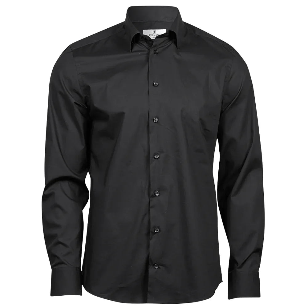 Tee Jays 4024 Luxury Stretch Long Sleeve Shirt - Bobobiy