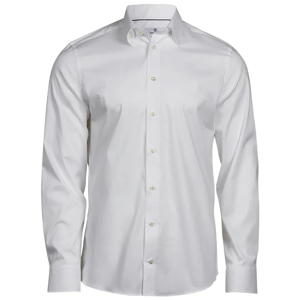 Tee Jays 4024 Luxury Stretch Long Sleeve Shirt - Bobobiy